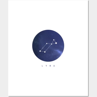 Lyra Constellation Posters and Art